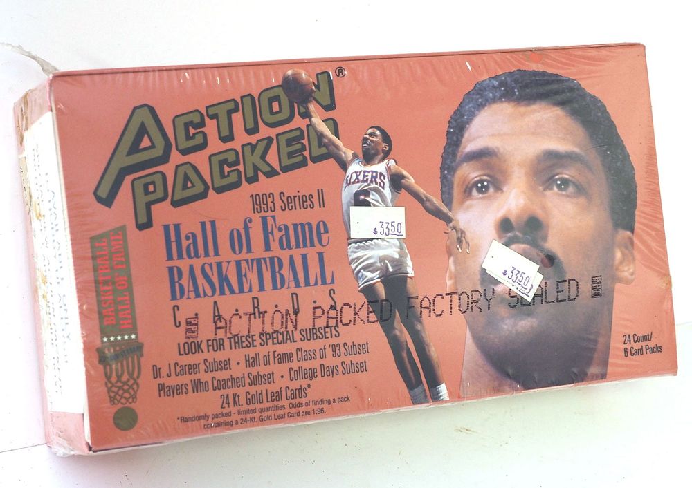 Lot 133: 1993 Action Packed Series 2 Hall of Fame Basketball Hobby Box