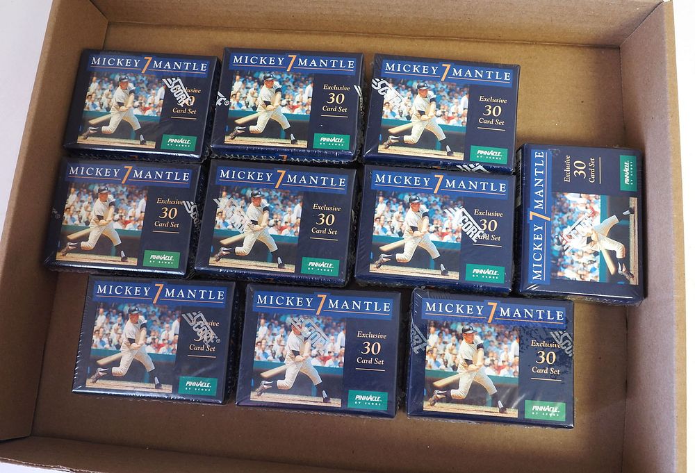 Lot 164: (10) 1992 Score Mickey Mantle 30-Card Sets