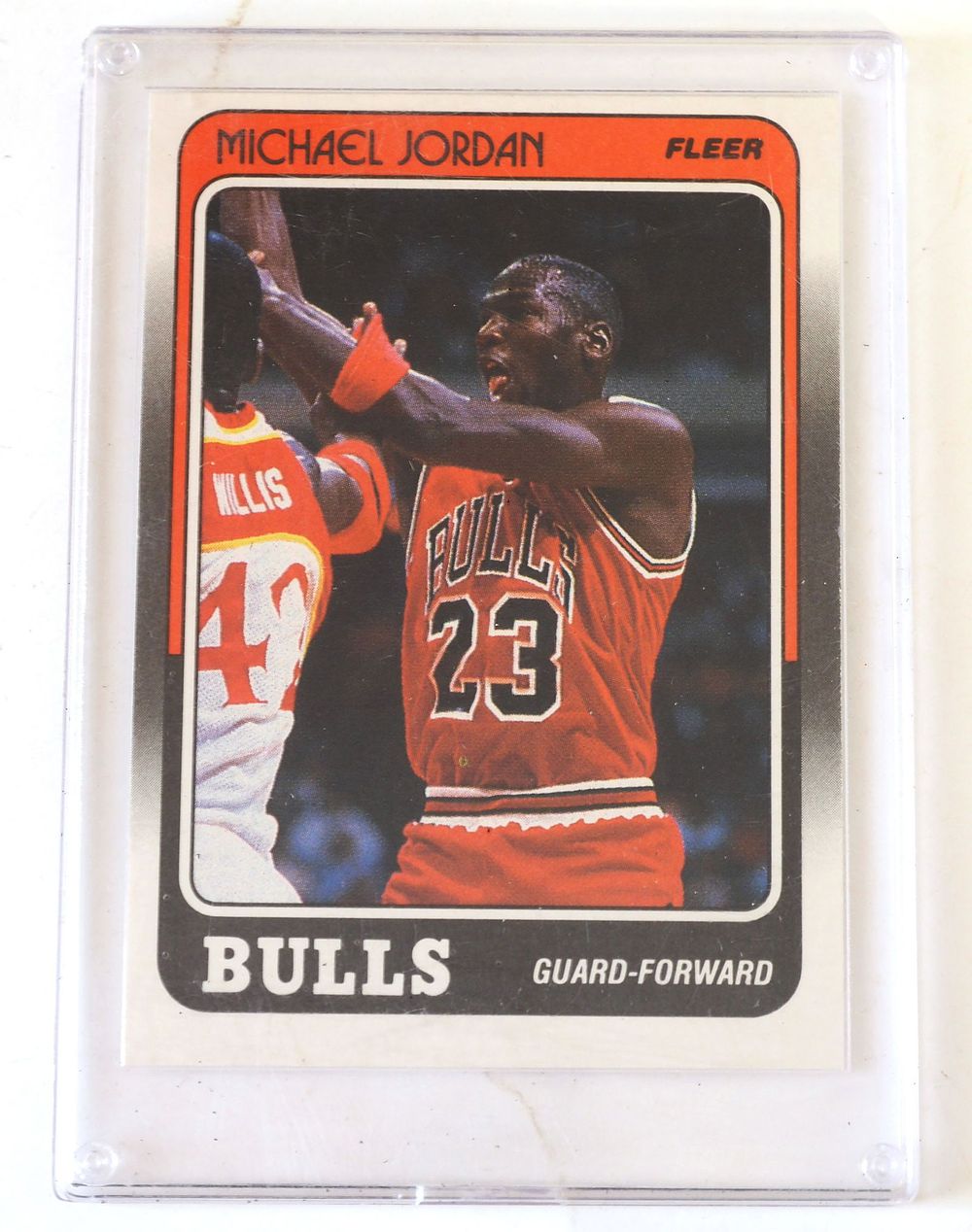 Lot 193: 1988 Fleer Michael Jordan Card #17