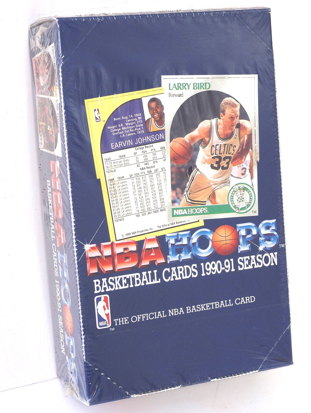 Lot 196: 1990-91 NBA Hoops Basketball Series 1 Box