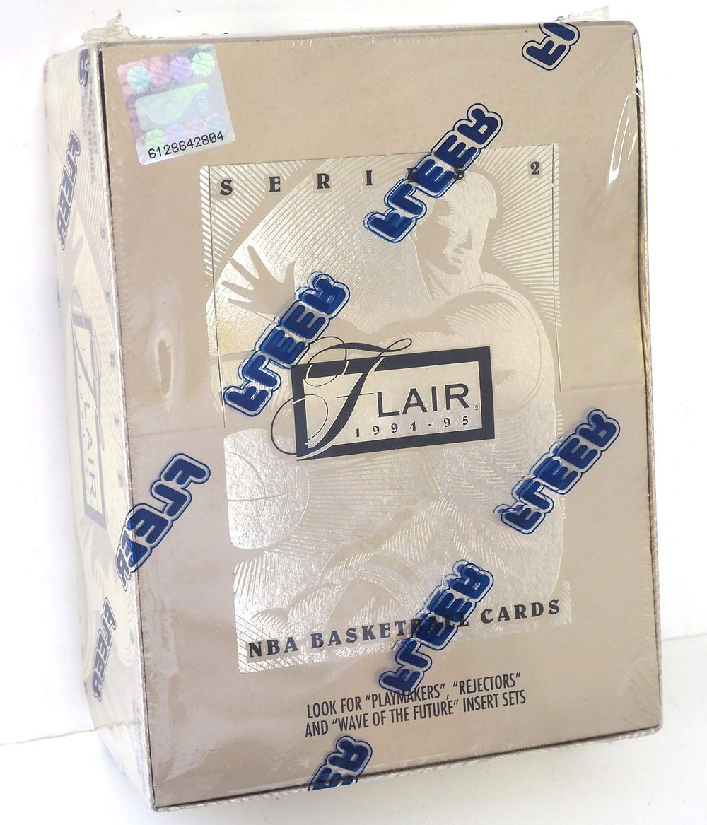 Lot 220: 1994-95 Fleer Flair Basketball Series 2 Hobby Box