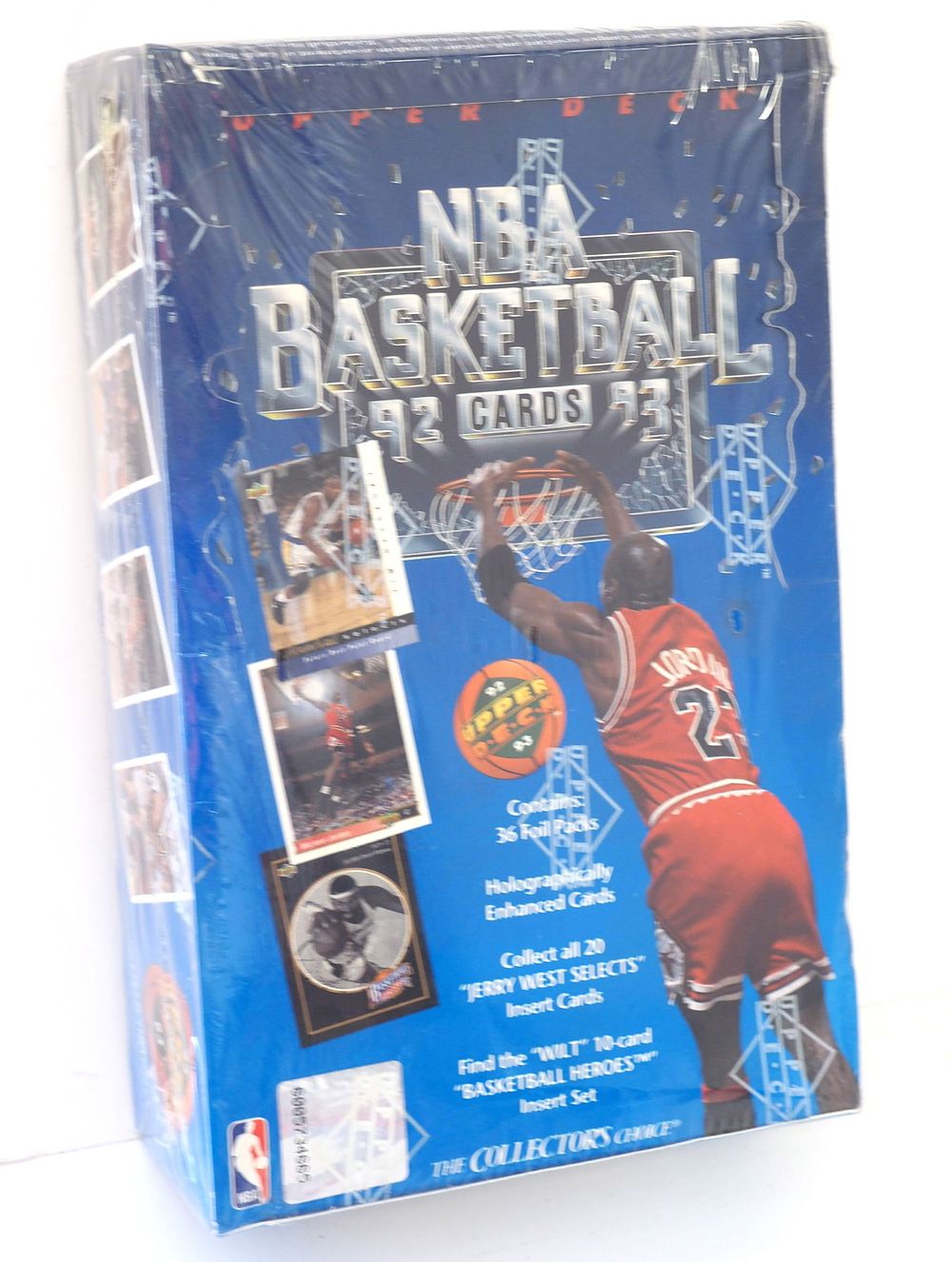 Lot 221: 1992-93 Upper Deck NBA Low Series Hobby Box