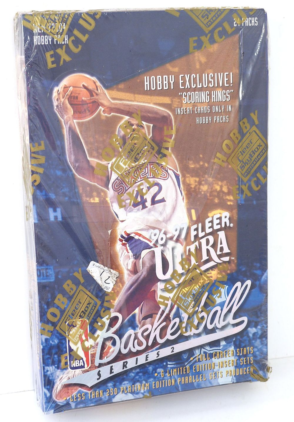 Lot 225: 1996-97 Fleer Ultra Basketball Series 2 Exclusive Hobby Box