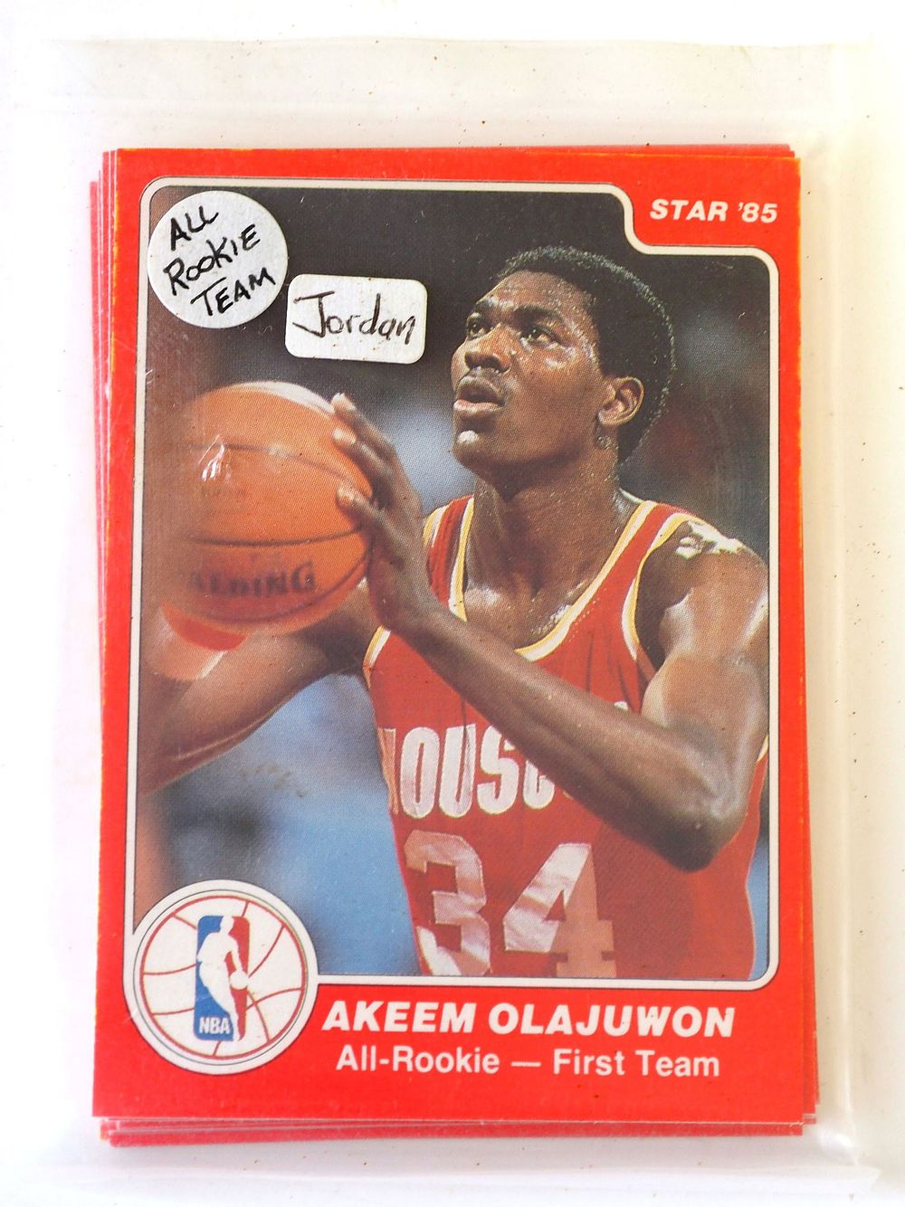 Lot 244: 1985-86 Star All Rookie Bagged Set