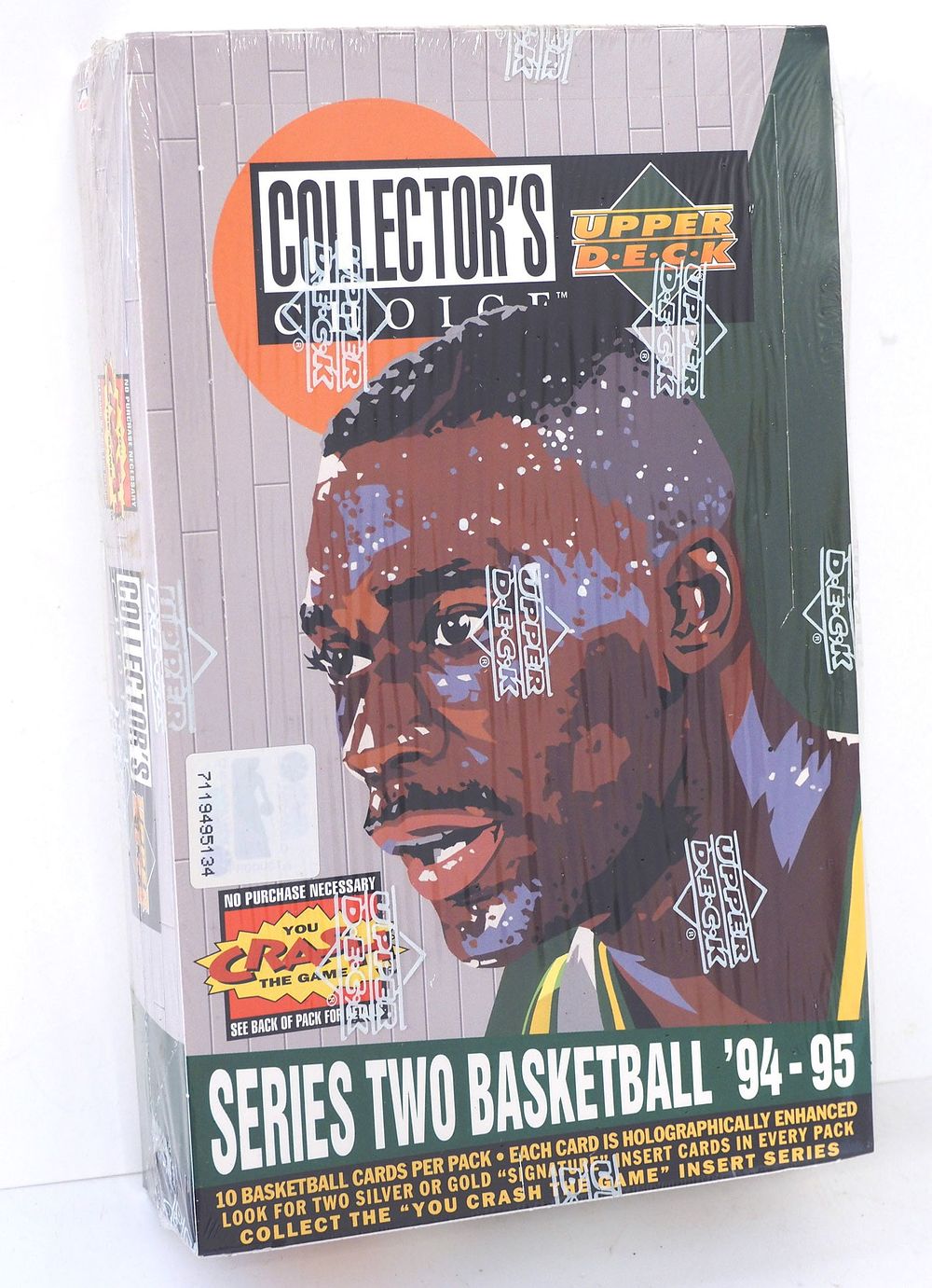 Lot 255: 1994-95 Upper Deck Collector's Choice Basketball Series 2 Box
