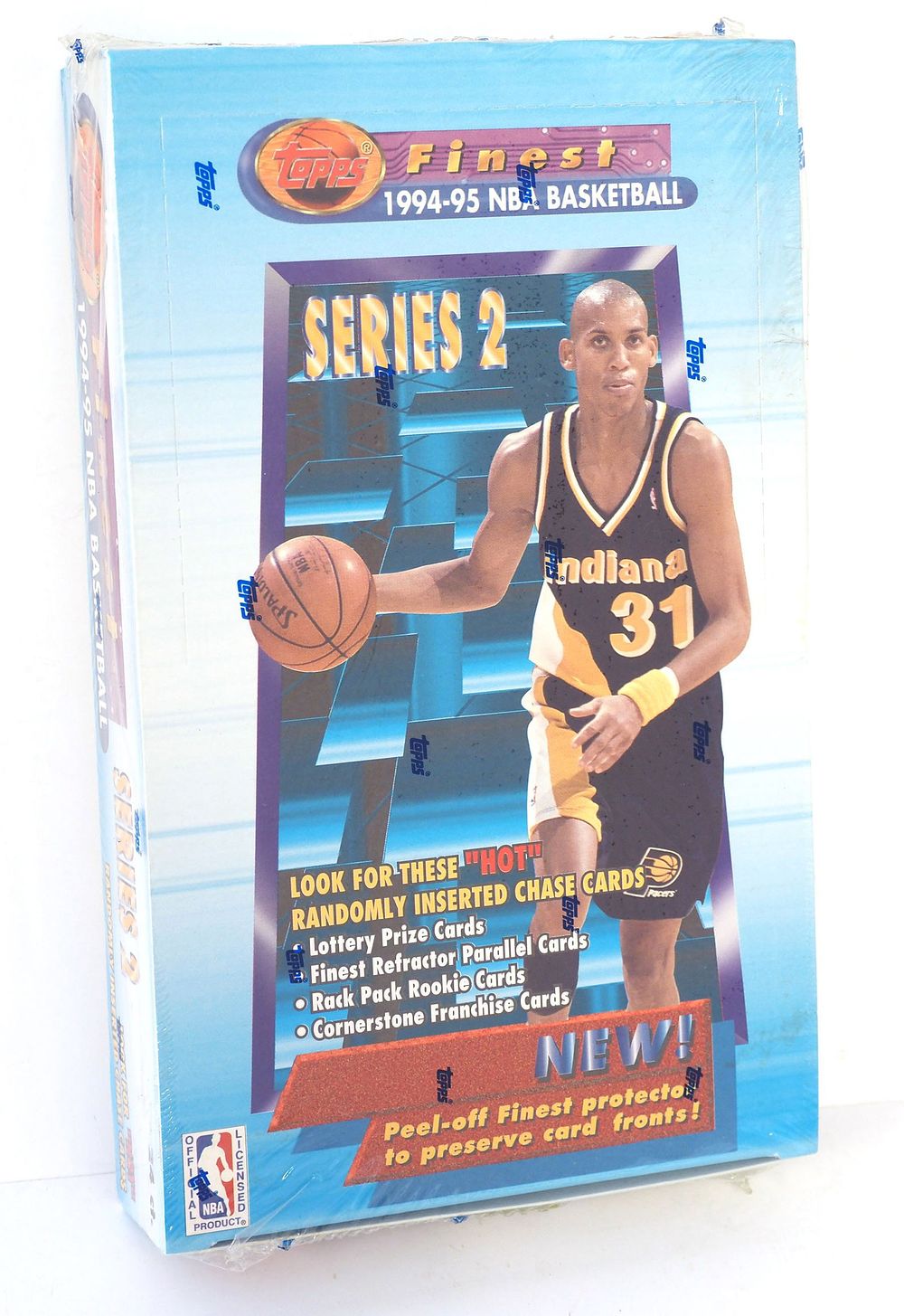 Lot 281: 1994-95 Topps Finest Basketball Series 2 Hobby Box