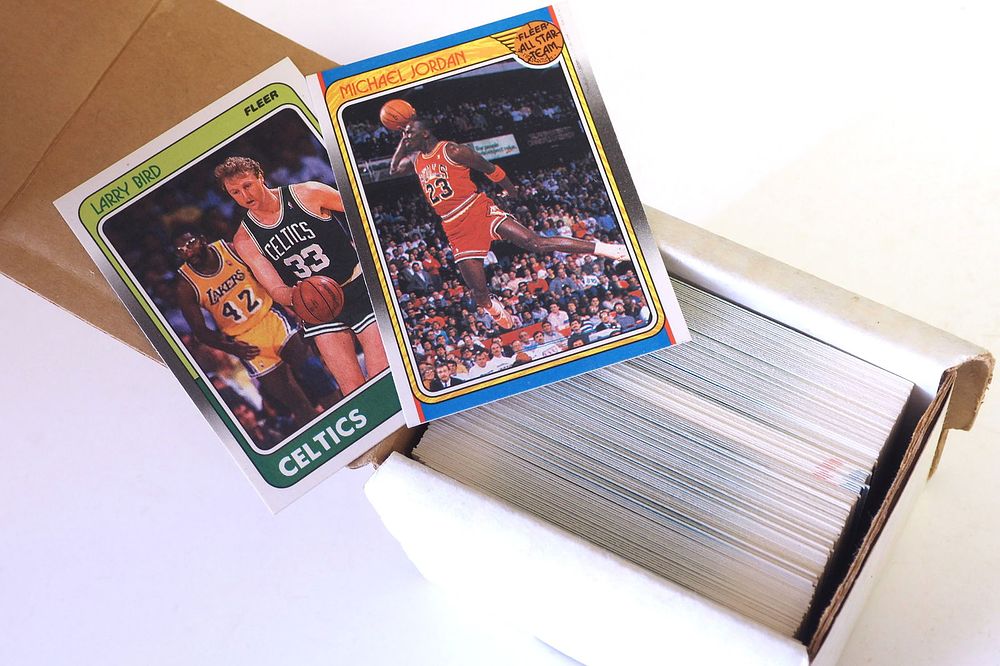 Lot 282: 1988 Fleer Basketball Vintage Full Set