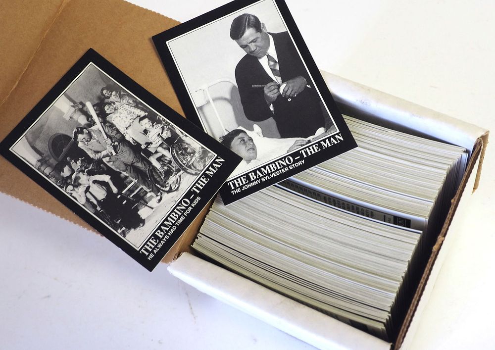 Lot 298: 1992 Mega Cards Babe Ruth Collection, Full Set