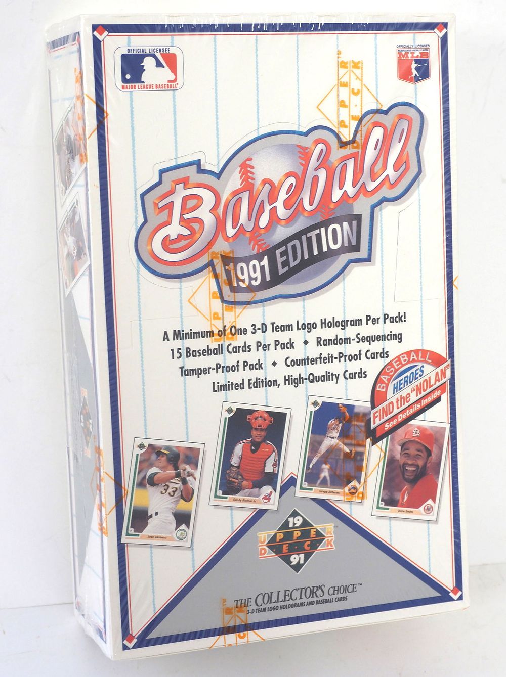 Lot 312: 1991 Upper Deck Collectors Choice Baseball Hobby Box
