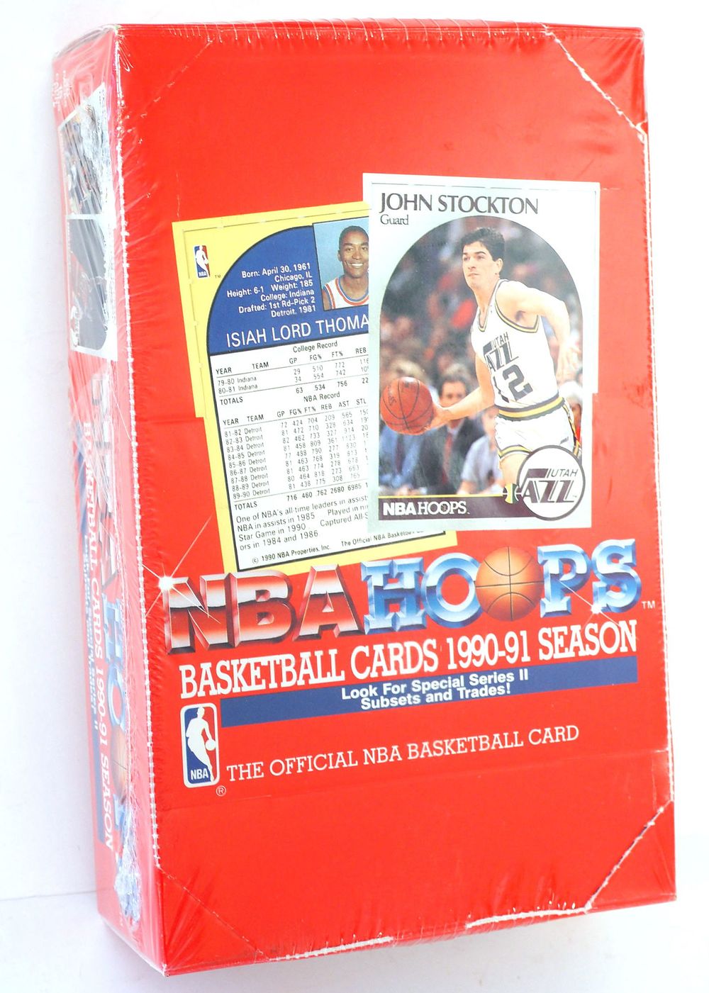 Lot 315: 1990-91 NBA Hoops Basketball Series 2 Box