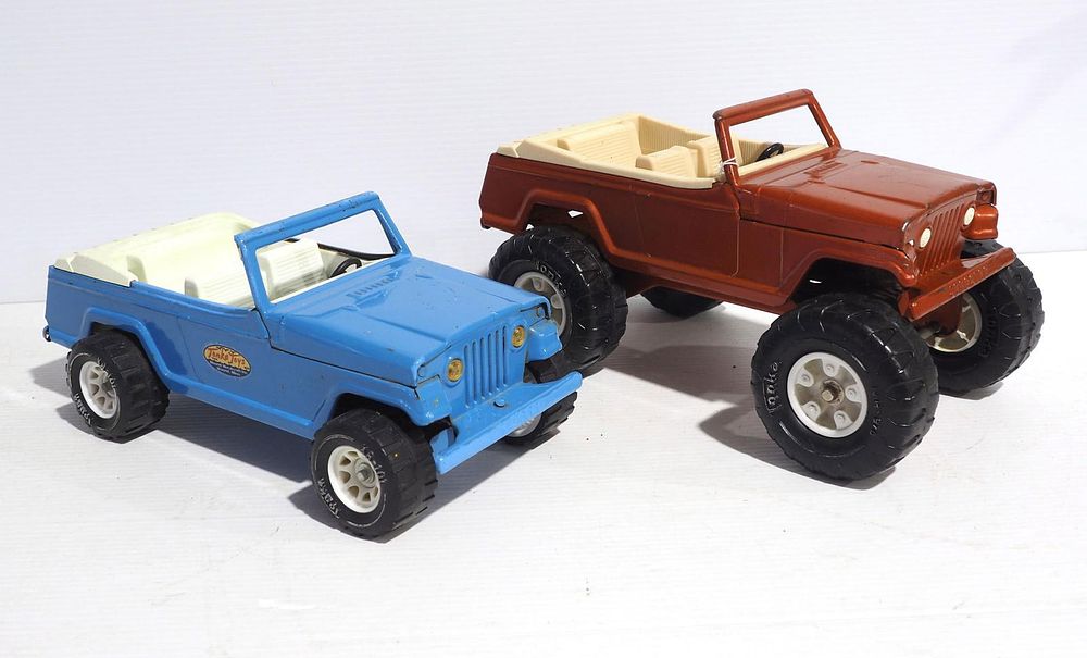 Lot 66: (2) Tonka Jeeps