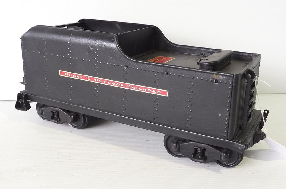 Lot 206: Buddy L garden size train tender car