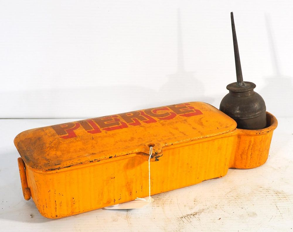 Lot 1178: Pierce cast iron tool box