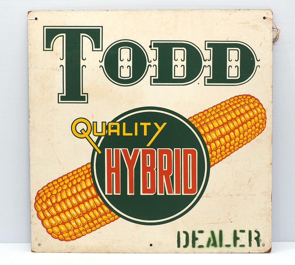 Lot 33: Todd Hybrid sign