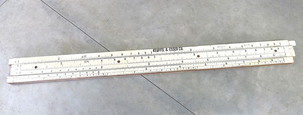 Lot 35: Keuffel & Esser Co. sliding rule
