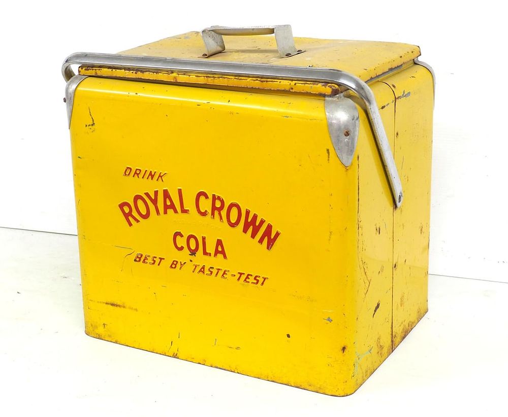 Lot 42: Royal Crown Cola cooler