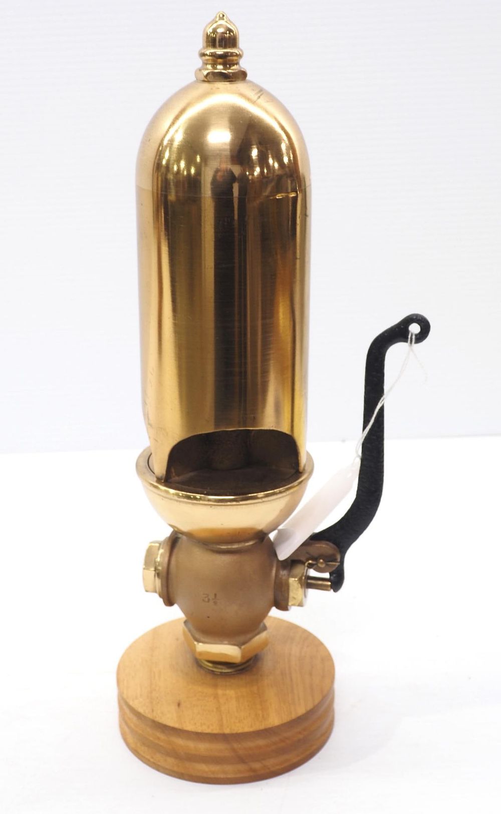 Lot 181: Lunkenheimer 3-tone, lever steam whistle
