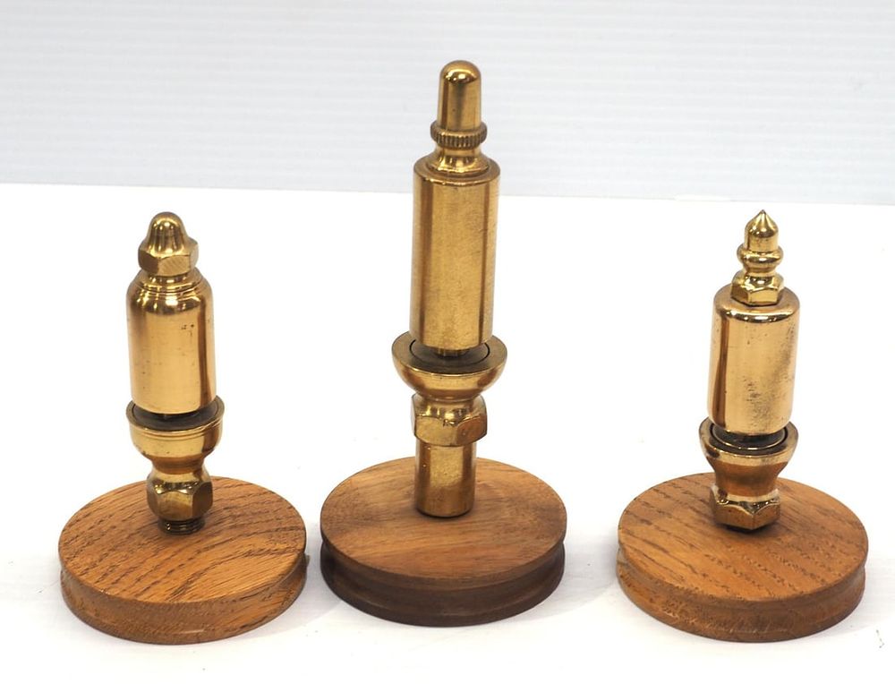 Lot 201: (3) Caboose steam whistles