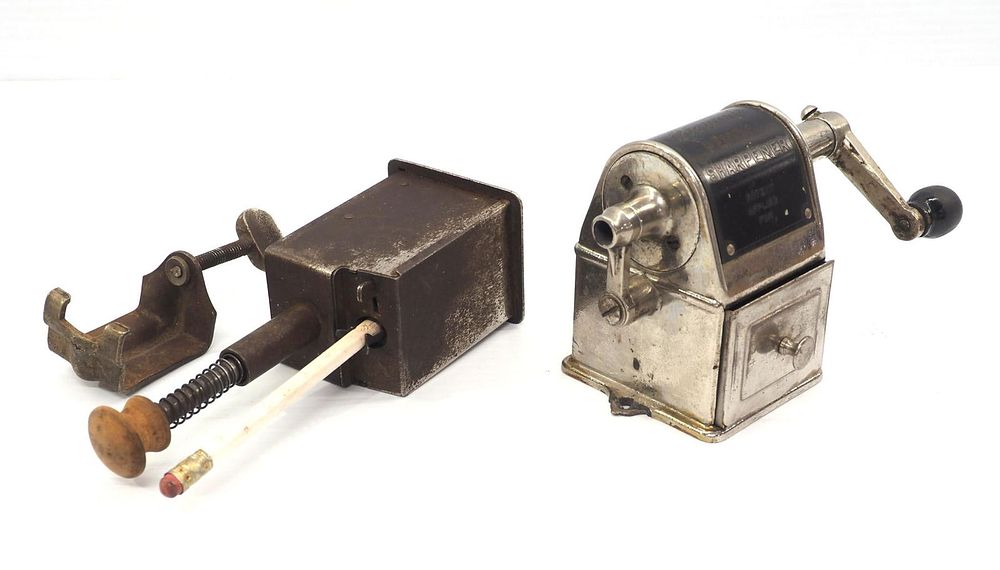 Lot 2032: (2) Pencil sharpeners