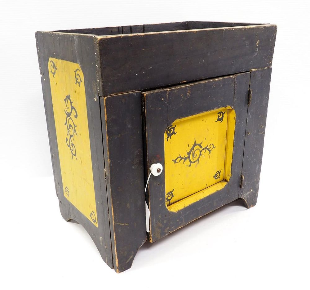 Lot 2106: Wooden childs dry sink