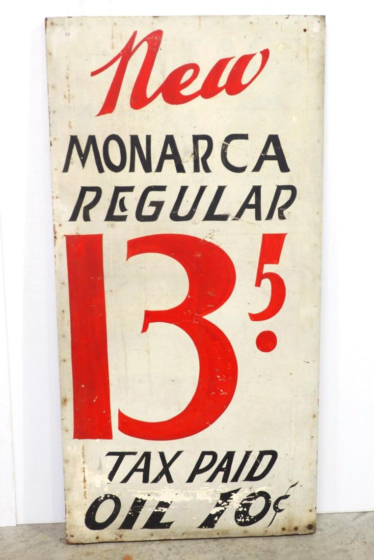 Lot 2238: New Monarca Regular sign