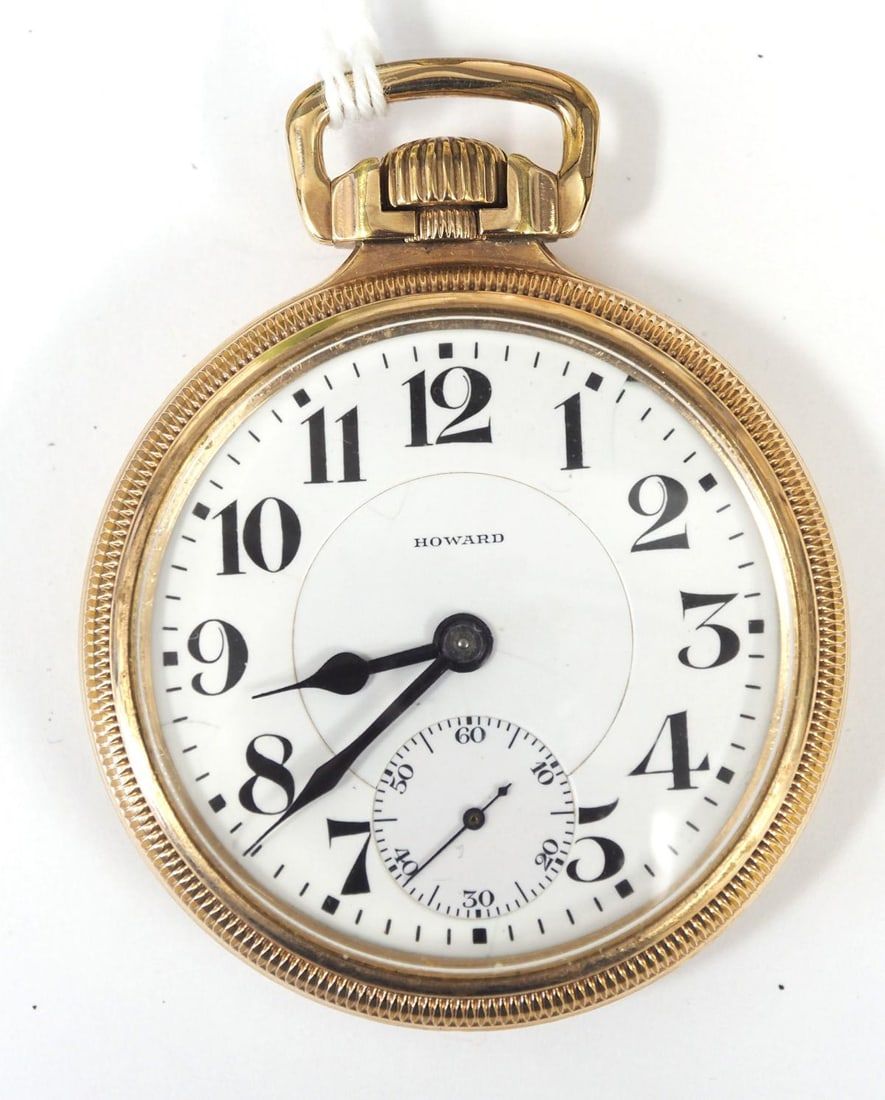 Lot 1146A: Howard Series 10 21J pocket watch
