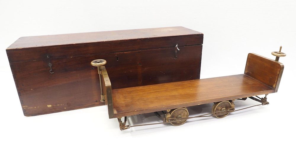 Lot 1235: Salesman sample Screw Safety Car Brake Railroad train car