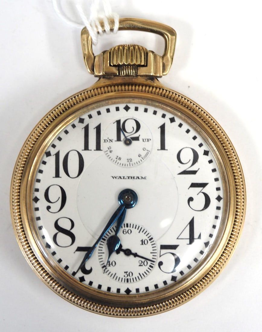 Lot 1266A: Waltham Vanguard 23J pocket watch