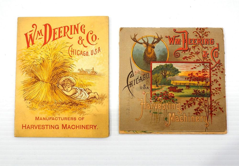Lot 1341: (2) WM Deering & Co pieces