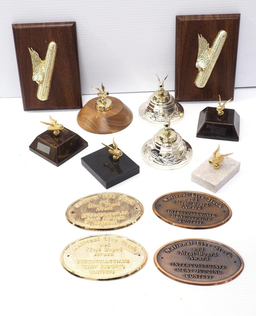 Lot 1549: Trophies and Award plaques