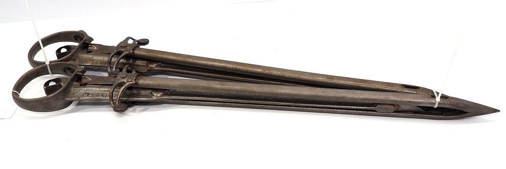 Lot 1597: (2) Myers hay forks