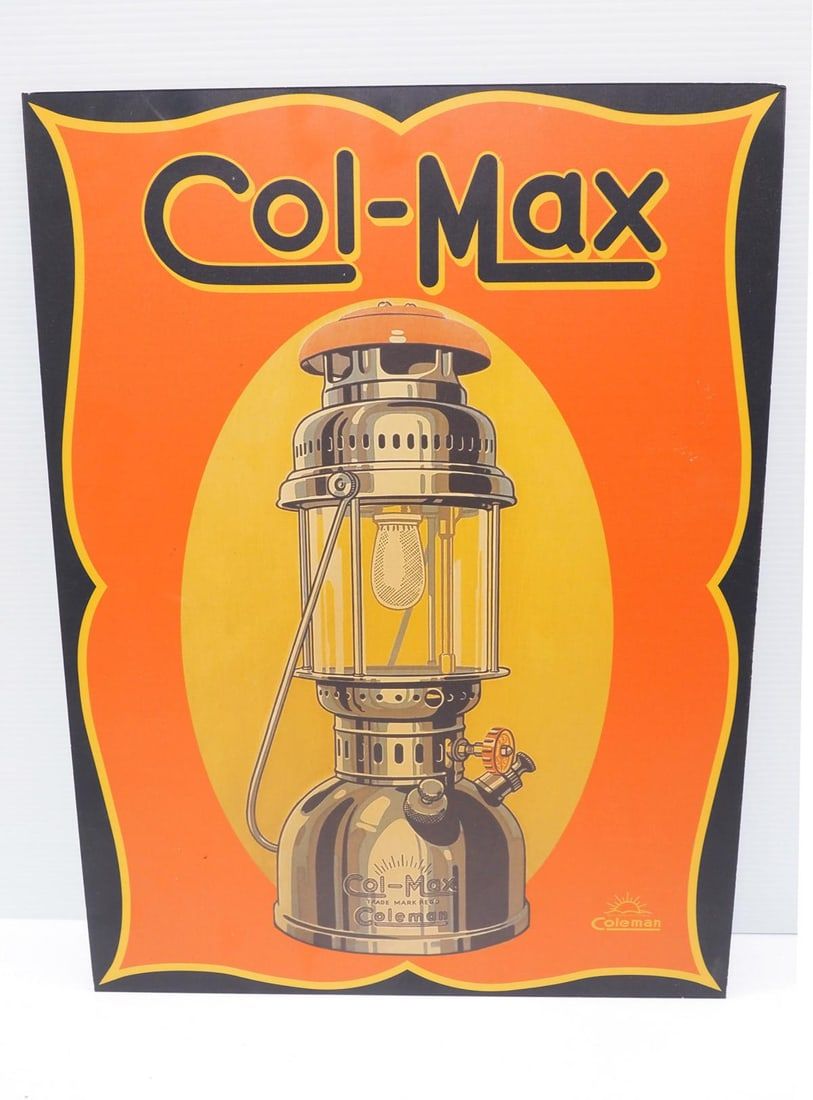Lot 640: Col-Max sign