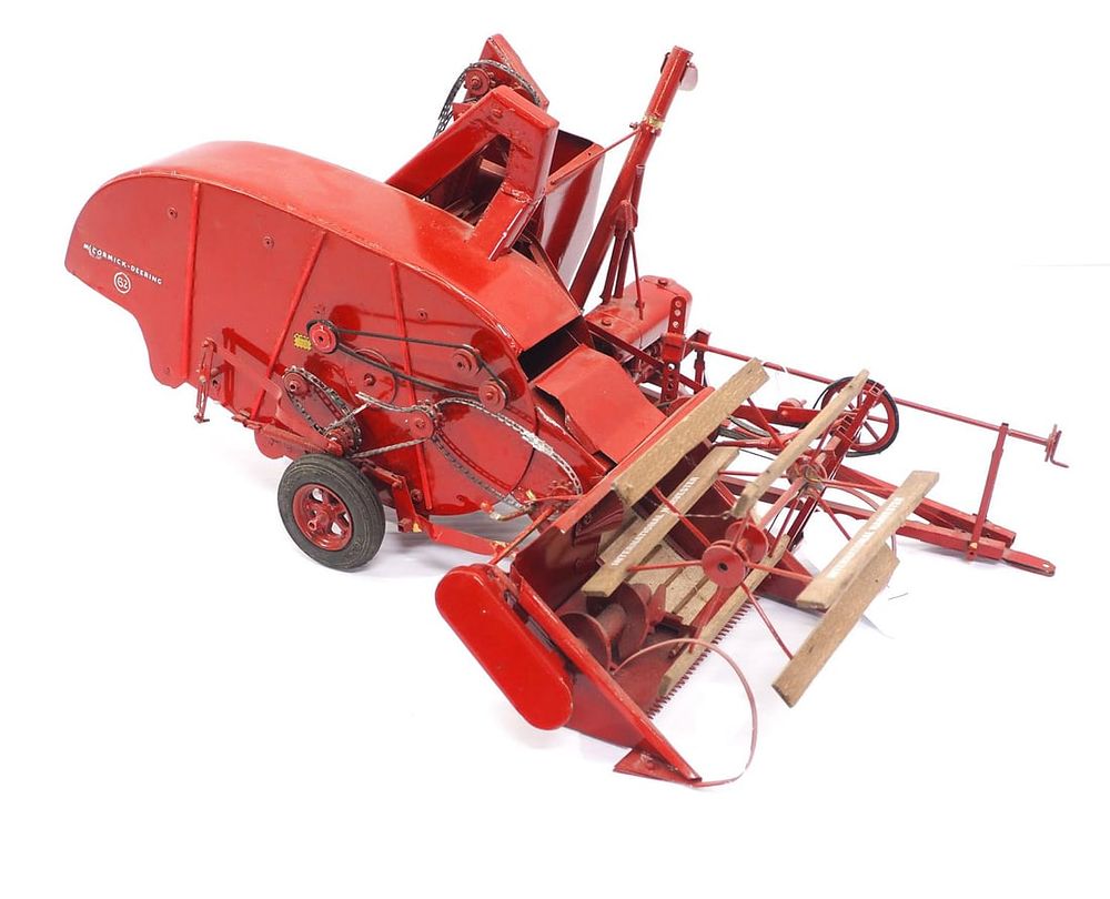 Lot 180A: Model of a McCormick Deering Grain Harvestore