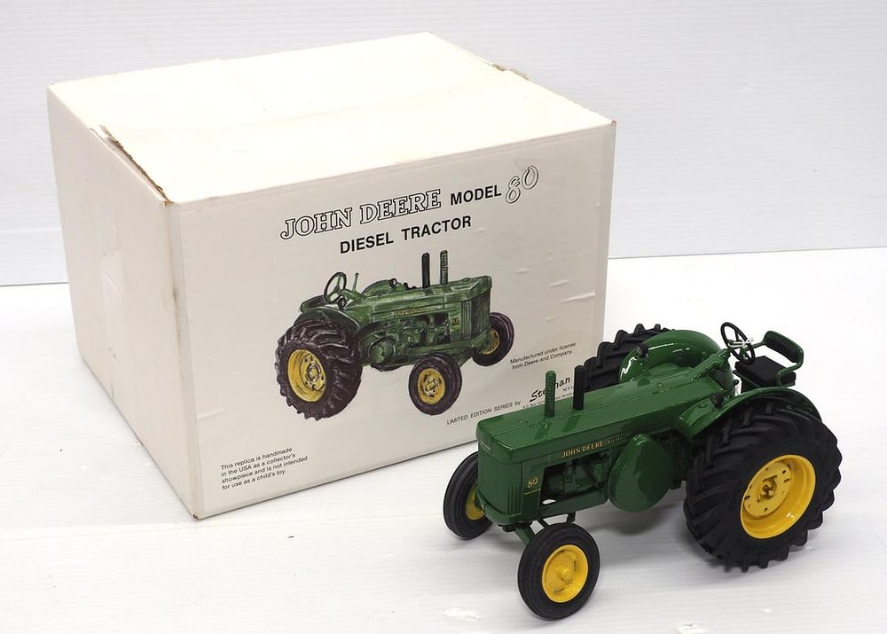 Lot 242: John Deere Model 80 Diesel Tractor