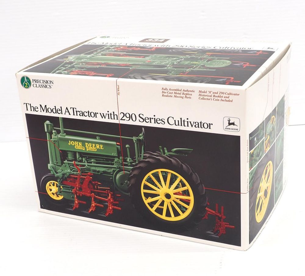 Lot 334: John Deere Model A Tractor with Cultivator