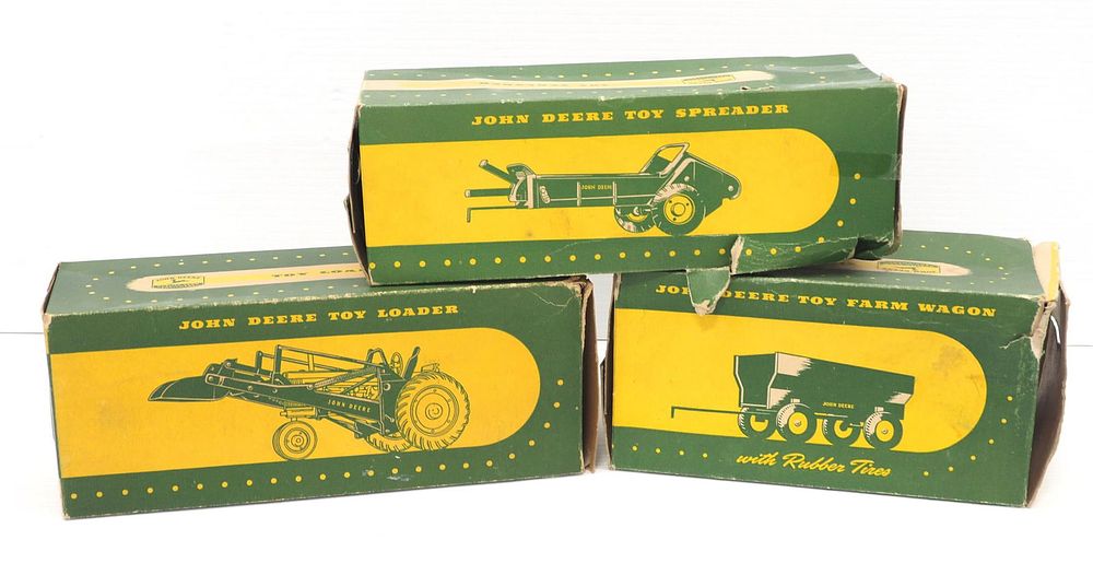 Lot 379: (3) Early Implements with original boxes