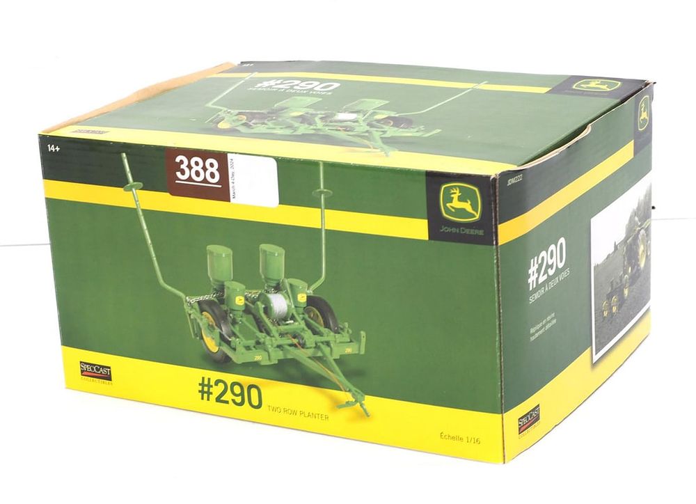 Lot 388: John Deere 290 2-Row Planter