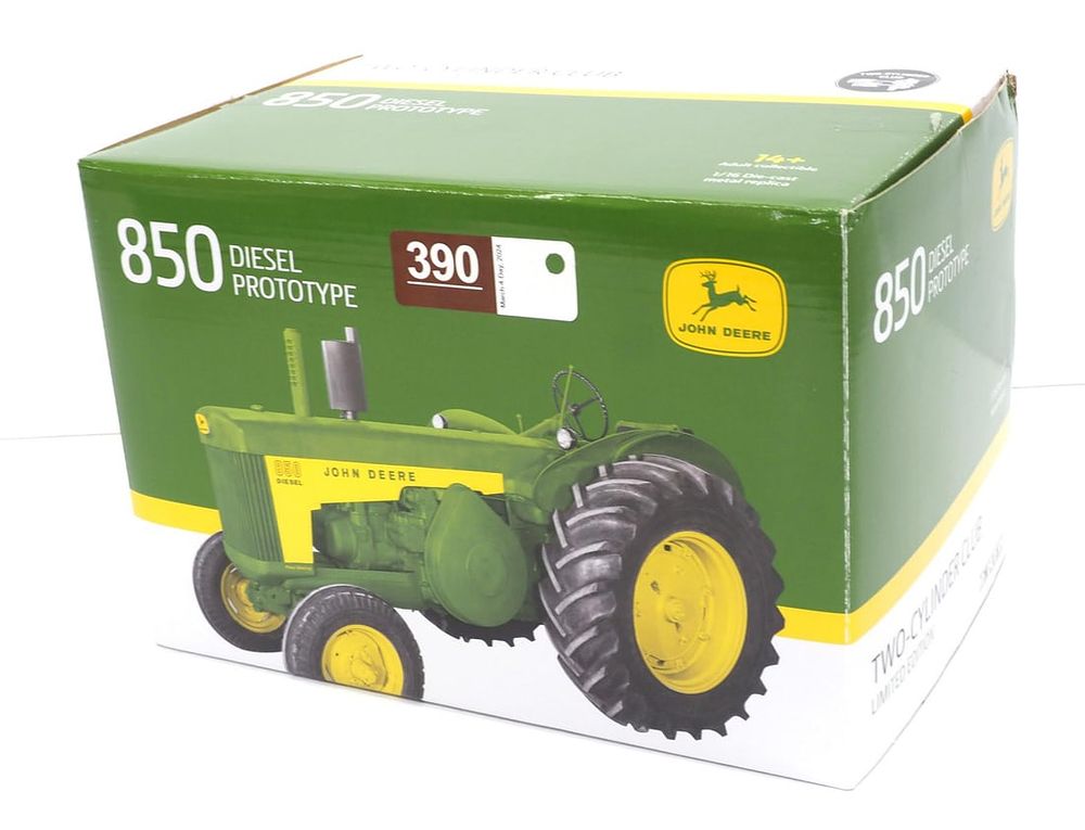 Lot 390: John Deere 850 Diesel Prototype