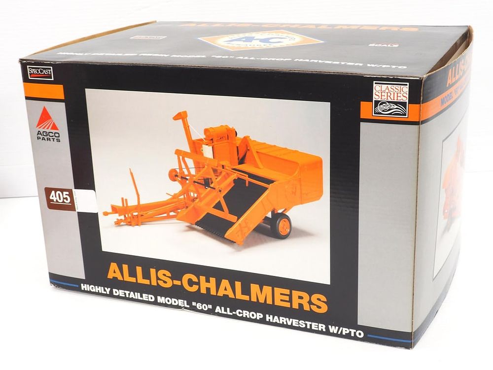 Lot 405: Allis Chalmers 60 All-Crop Harvester with PTO