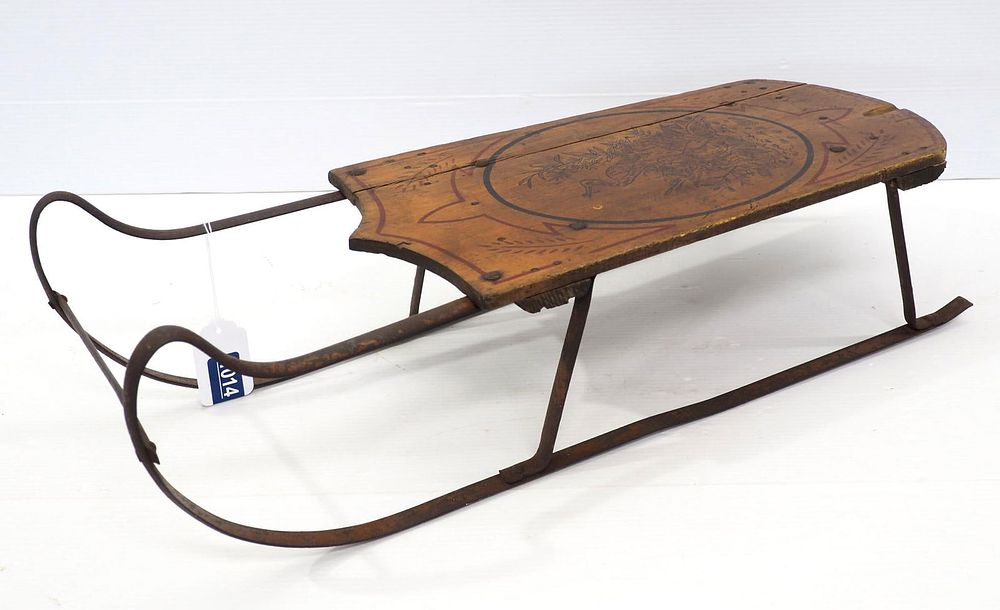 Lot 1014: Child's sled