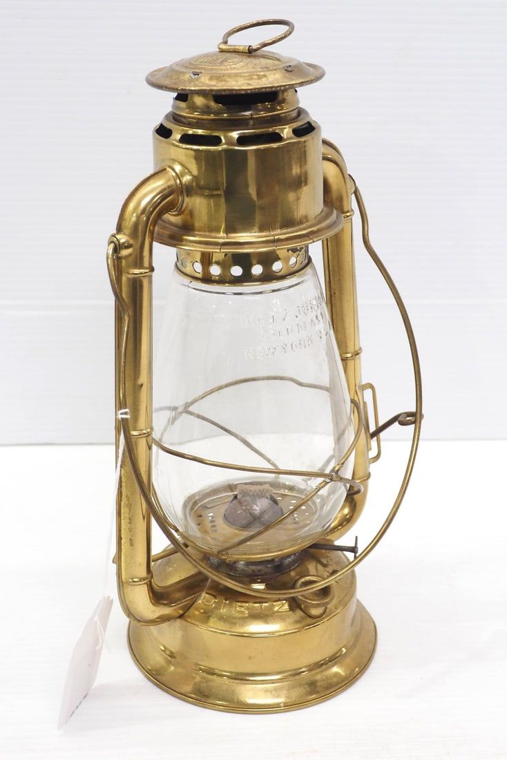Lot 1059: Brass Dietz Jr lantern