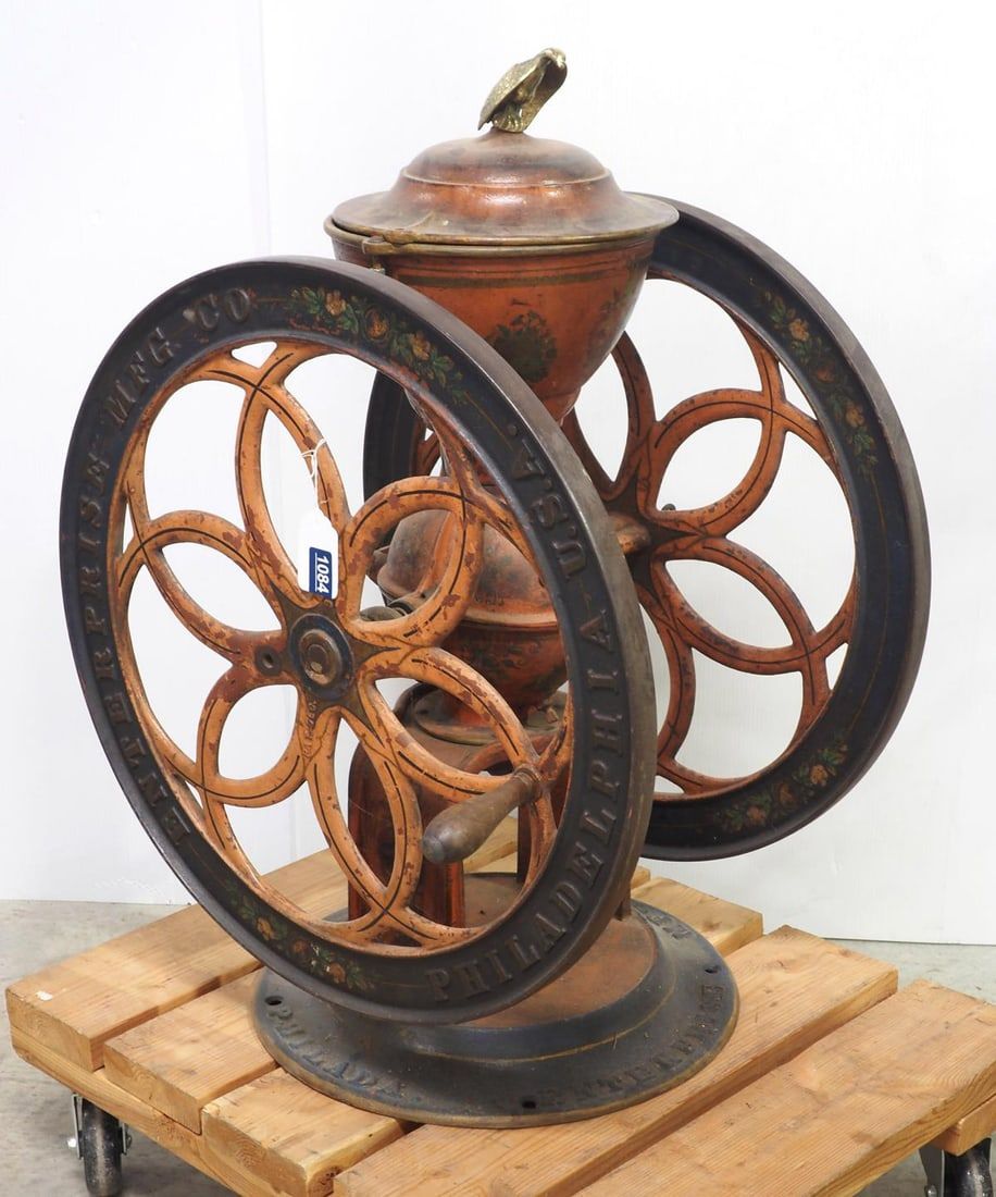 Lot 1084: Floor model coffee grinder