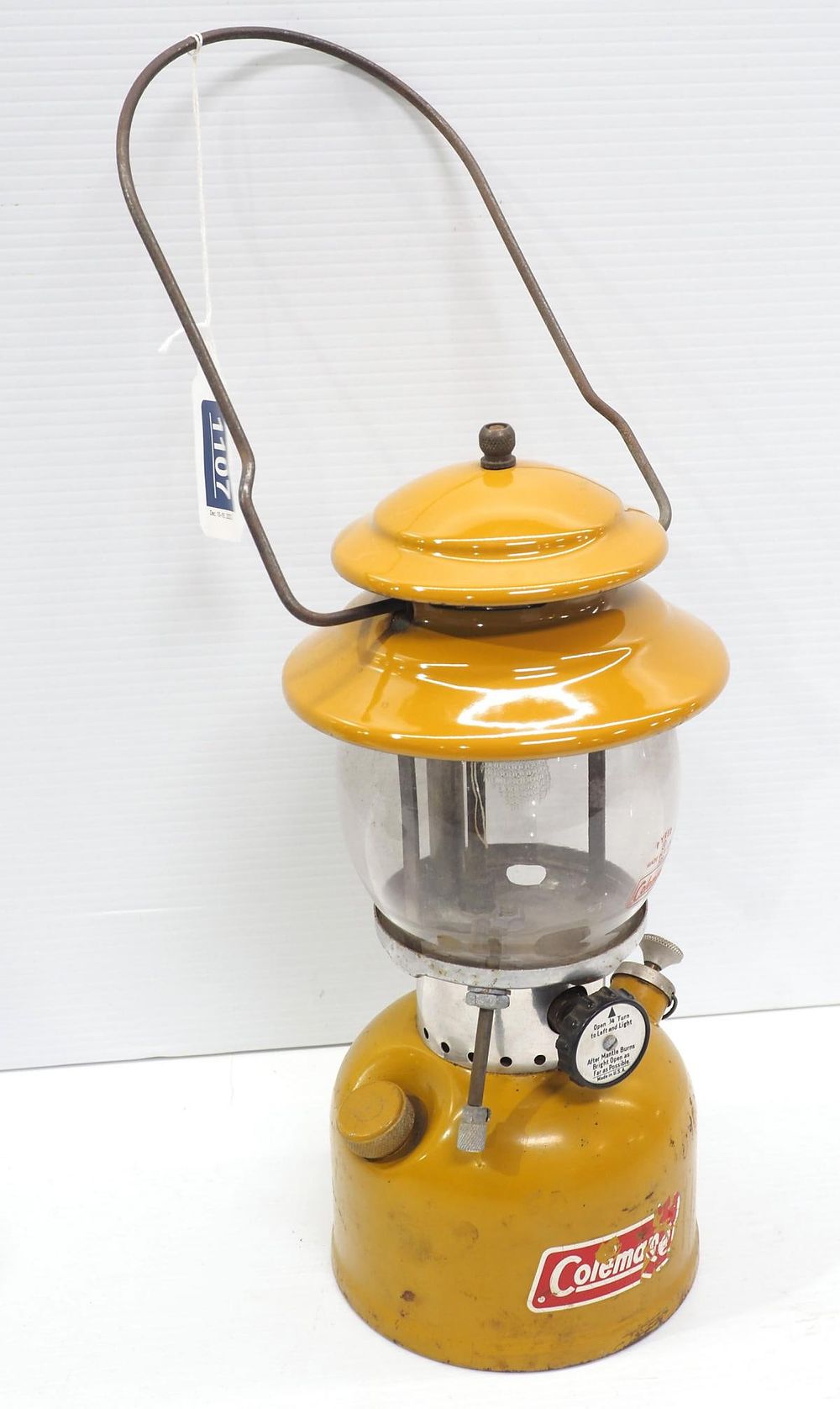 Lot 1107: Coleman Gold 200A lantern