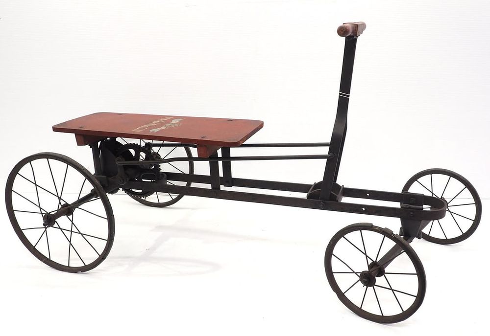 Lot 1163: Marathon child's push & go toy