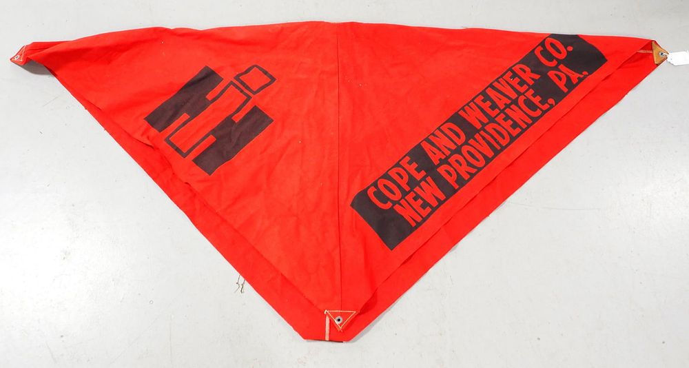 Lot 1197: International Harvester tractor umbrella