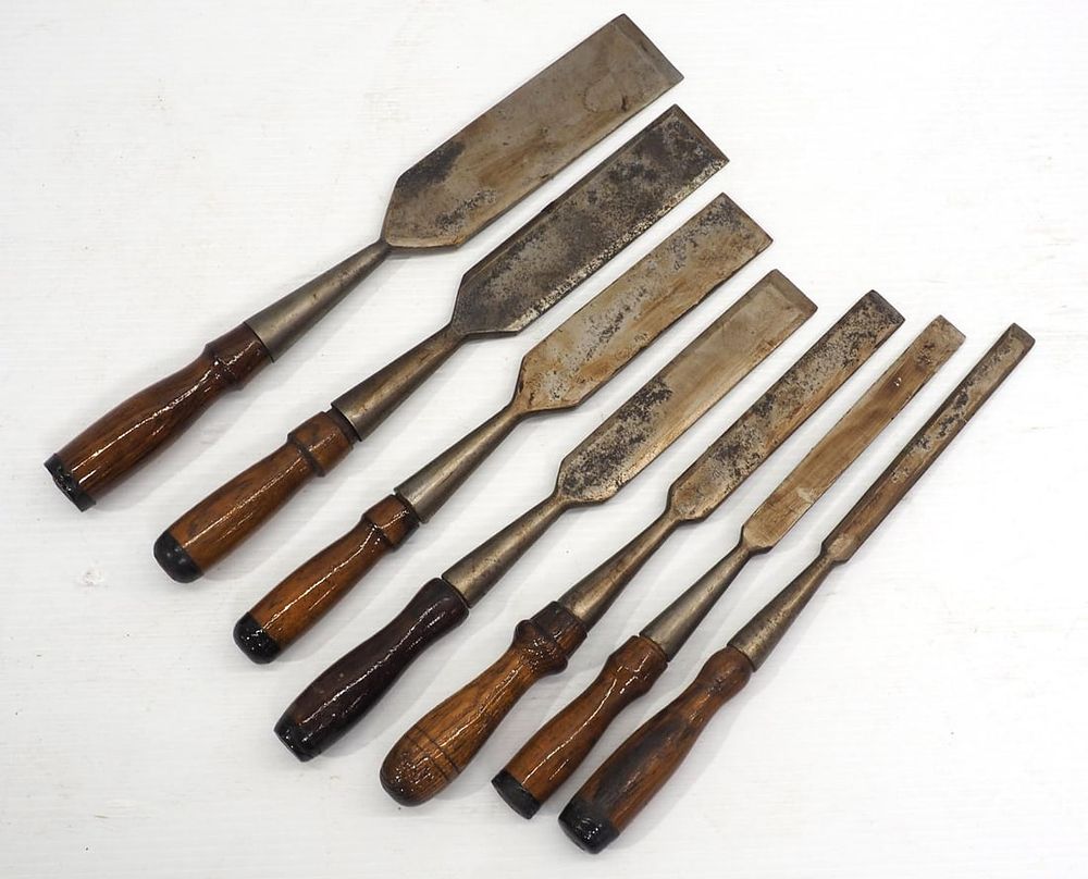 Lot 1221: 7-pc Sargent chisel set
