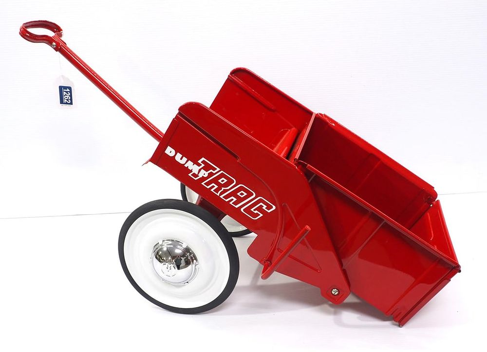 Lot 1262: Murray Dump Trac pedal tractor trailer