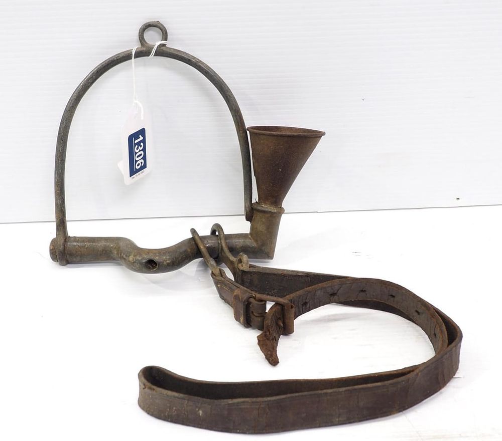 Lot 1306: Early iron horse medicine bit