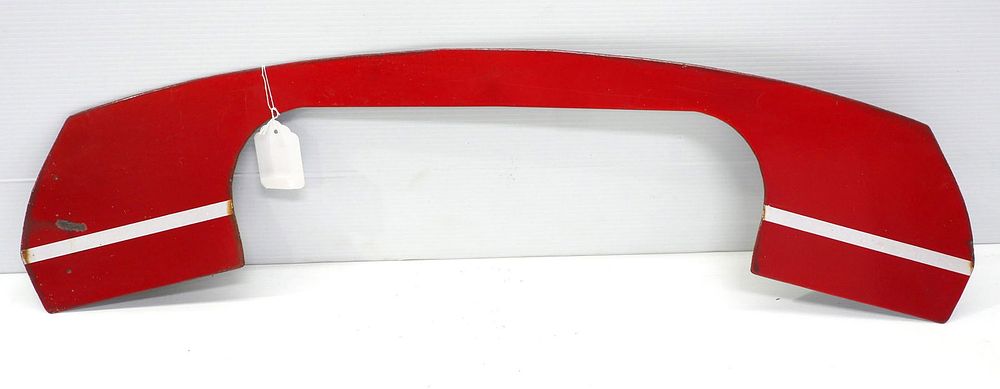 Lot 1352: Telephone receiver-shaped sign