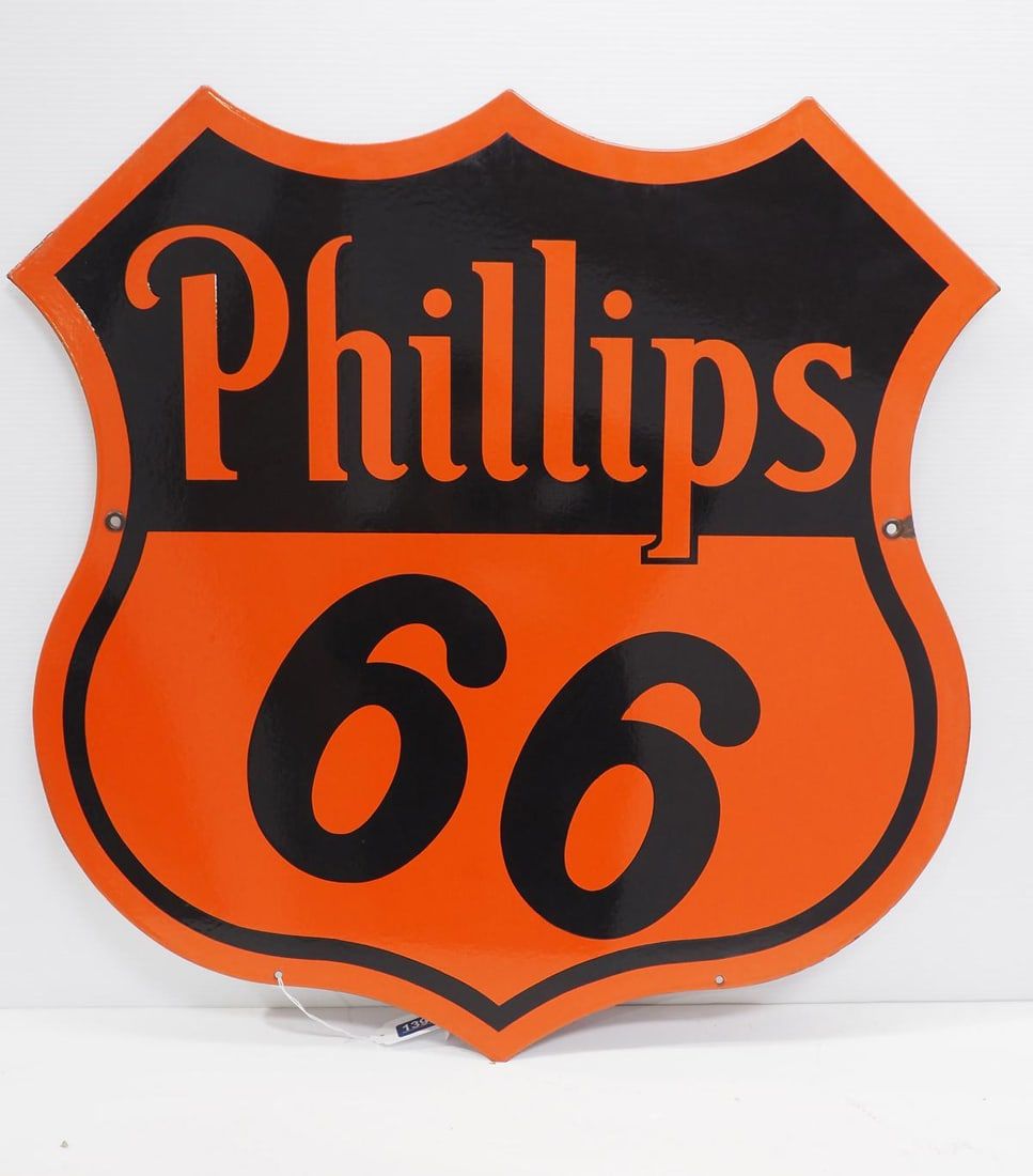 Lot 1398: Phillips 66 sign